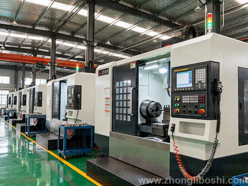 精密机械加工车间-数控车床阵列实拍图