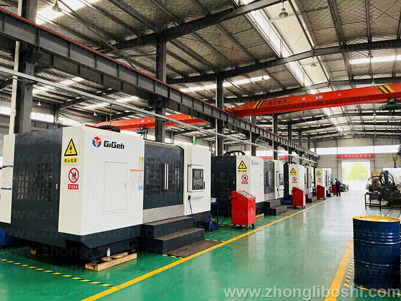 精密机械加工车间-数控车床阵列实拍图