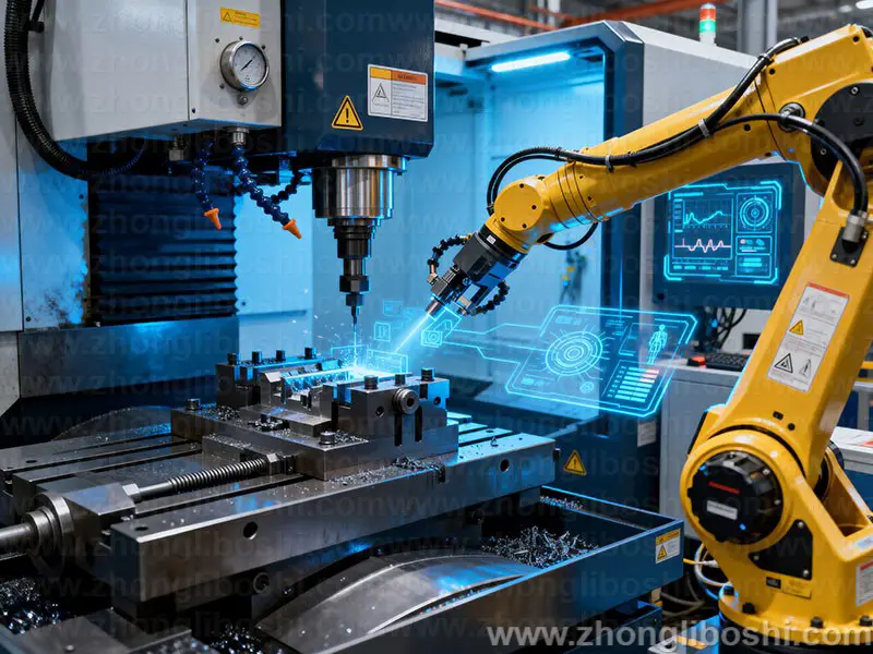 精密机械加工车间-数控车床阵列实拍图