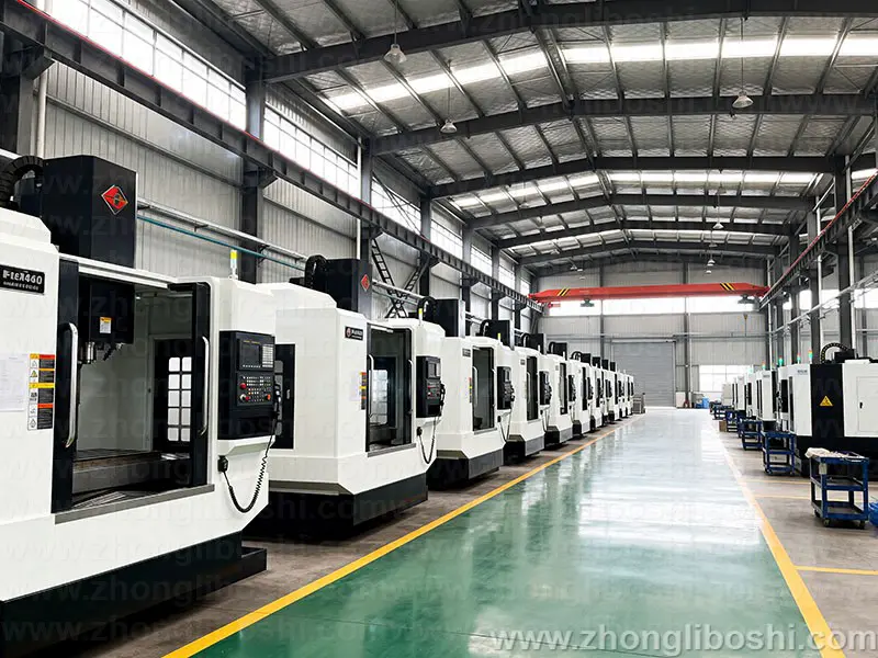 精密机械加工车间-数控车床阵列实拍图