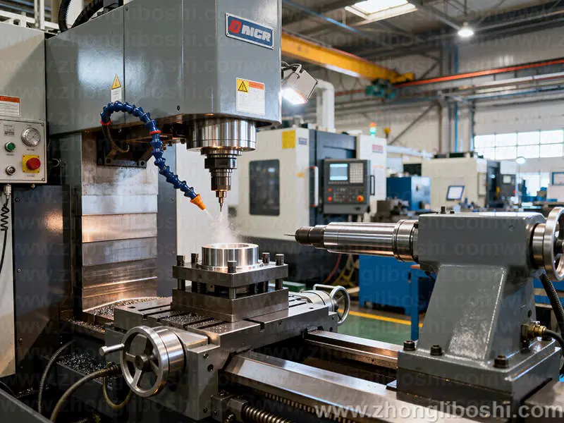 精密机械加工车间-数控车床阵列实拍图