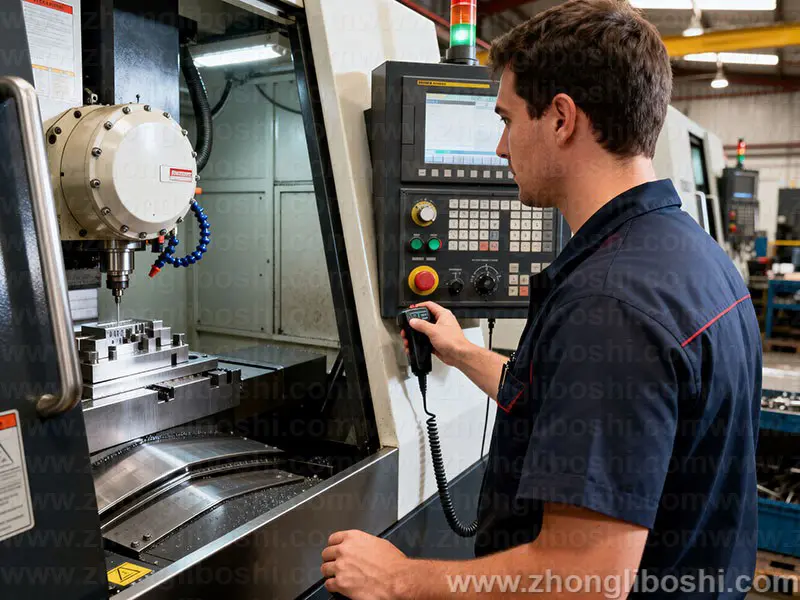 精密机械加工车间-数控车床阵列实拍图